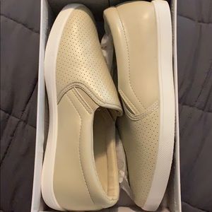 Tan Slip On Shoes